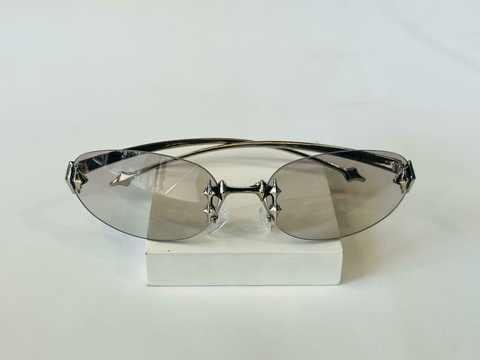 ÓCULOS OVAL SEM ARO COM PROTEÇÃO UV400