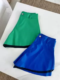 Short SORIA CUERO - comprar online