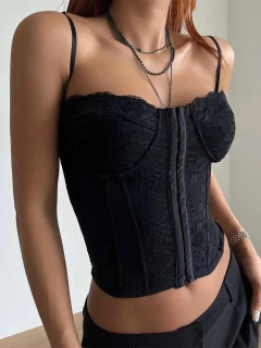 CORSET EDEN NEGRO - comprar online