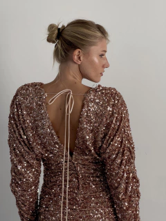 vestido CARMEE GOLD