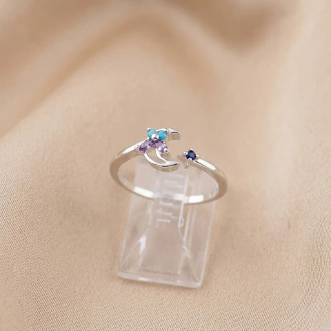 Anillo Acero Blanco