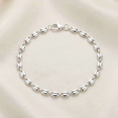 Pulsera Acero Blanco