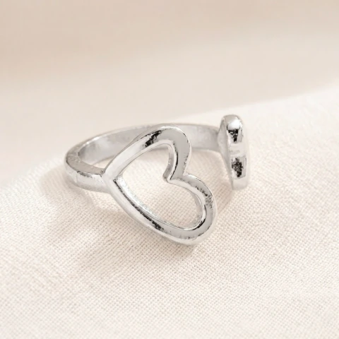 Anillo Acero Blanco