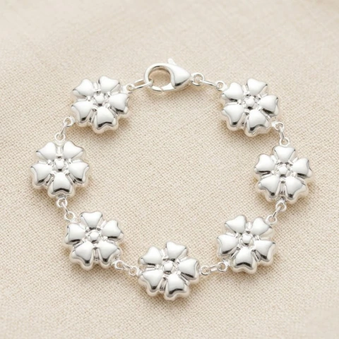 Pulsera Acero Blanco