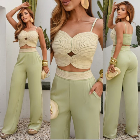 Conjunto Feminino Tessa em Alfaiataria Premium