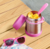 POTE TÉRMICO INOX - ROSA - Mundo dos Baixinhos