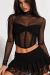 Blusa Tule Lumi - preto