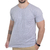 Camiseta Cinza Claro Lisa Básica