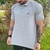 Camisa Polo Cinza Algodão com Elastano na internet