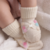 Meia Pompom Bege Coloridinha | Baby - loja online
