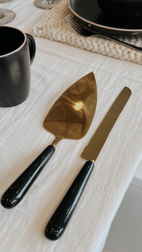 UTENSILLOS DE COCINA NEGRO | ACERO - comprar online