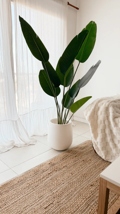 PLANTA ARTIFICIAL STRELITZIA 160 CM