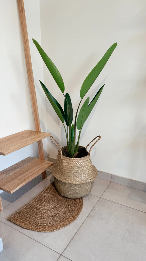 PLANTA ARTIFICIAL STRELITZIA 110 CM