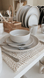PLATO POSTRE CHENINI GRIS - comprar online