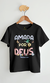 Camiseta Adulto Feminino Amada Por Deus - comprar online