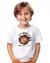 Camiseta Infantil Ele é o Leão de Judá Menino Premium - Tipo Raro Kids