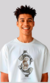 Camiseta Adulta Oversized Premium Cinco Pães e Dois Peixes - comprar online