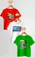 KIT 3 camisetas Infantil - Prossigo Para o Alvo + Senhor É Meu Escudo + Jesus Me Fortalece - comprar online