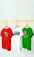 KIT 3 camisetas Infantil - Prossigo Para o Alvo + Senhor É Meu Escudo + Jesus Me Fortalece na internet