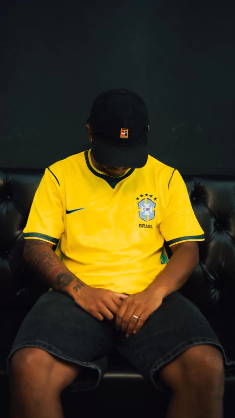 CAMISA AMARELA BR