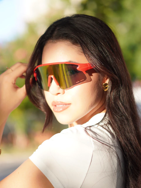 Óculos Esportivo Vermelho - Coleção Alencar - comprar online