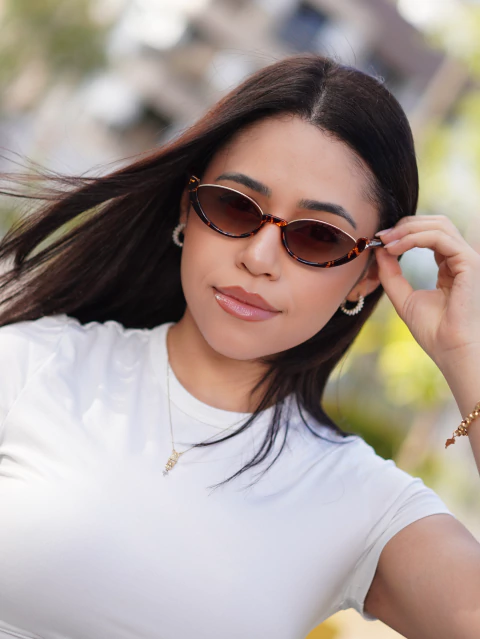 Óculos de Sol Samara | Vieira - Animal Print - comprar online