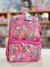 MOCHILA ESPALDA LENTEJUELA ROSA ESTAMPADA