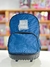MOCHILA EVERLAST CON CARRO AZUL 16 PULGADAS