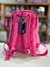 MOCHILA ESPALDA CRESKO GAMUZA FUCSIA 16" en internet