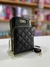 BANDOLERA PORTACELULAR NEGRA 3 COMPARTIMIENTOS - comprar online