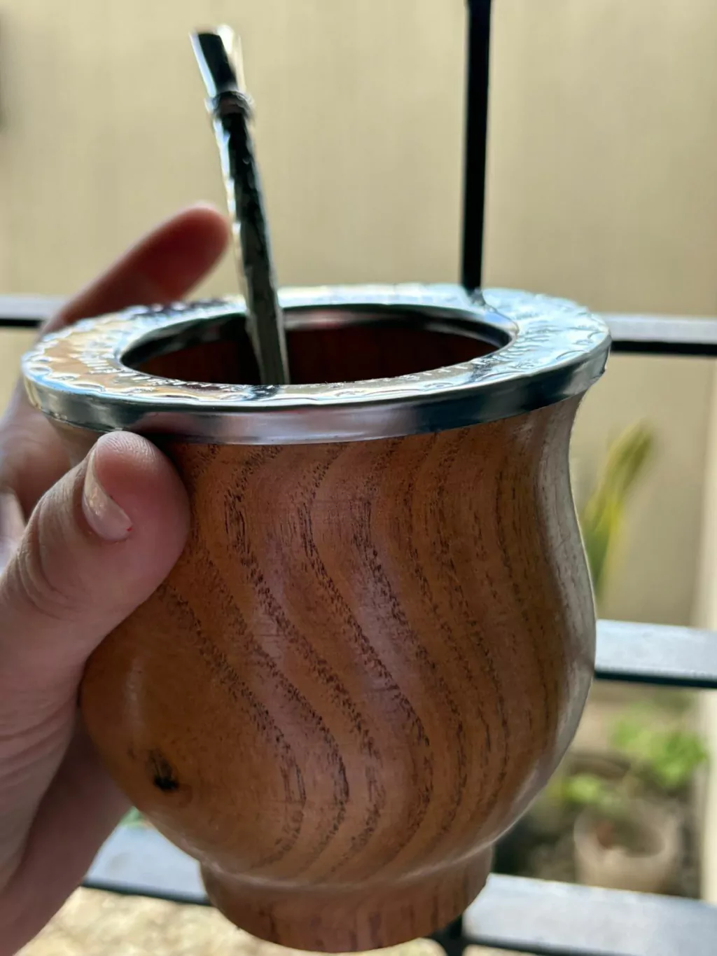 MATE JUJEÑO ALGARROBO CINCELADO
