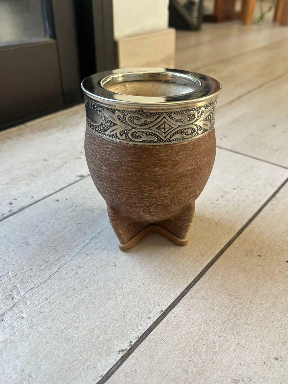 MATE IMPERIAL CRUDO OSCURO