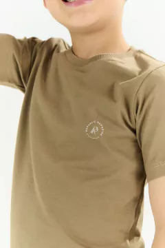 T-shirt Colors inf. marrom - comprar online