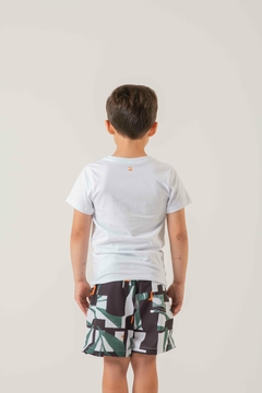 T-shirt graphic inf. contrast - comprar online