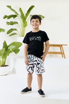 T-shirt graphic inf. atlantica