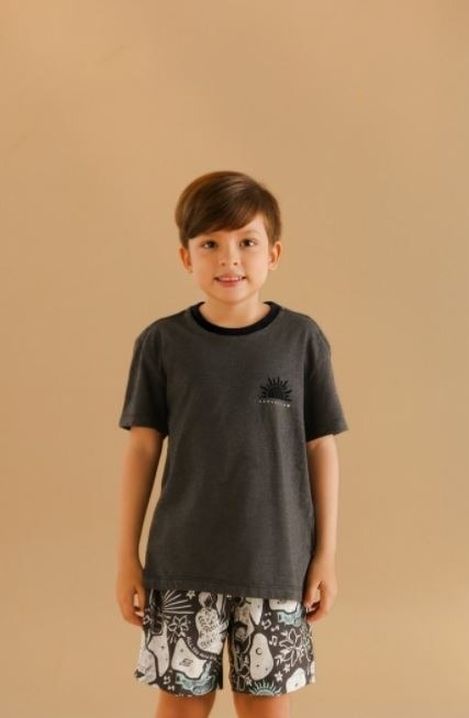 tshirt graphic infantil let it be
