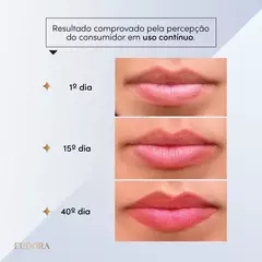 Batom Líquido Rosado Essencial Eudora Glam Duo Clinical Micropigmentação 3,5g - BELYZA
