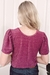 Remera de punto lurex - morado - VEIVE