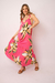 Vestido solidaridad - fondo fucsia - comprar online