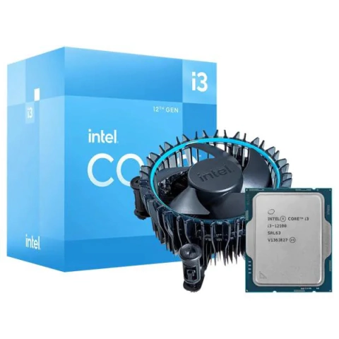 Processador Intel 1700 i3 12100 3.30GHz 12MB