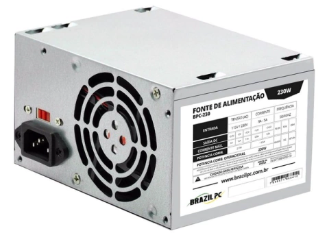Fonte REAL ATX 230W BrazilPC