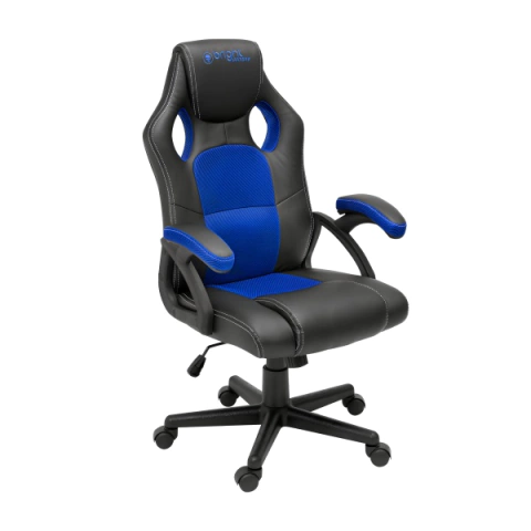 Cadeira Gamer 01 Preta/Azul Bright
