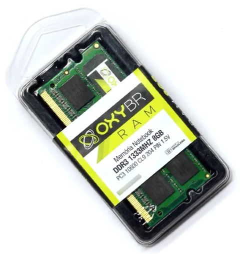 Mem Note DDR3 8GB 1333 OxyBR