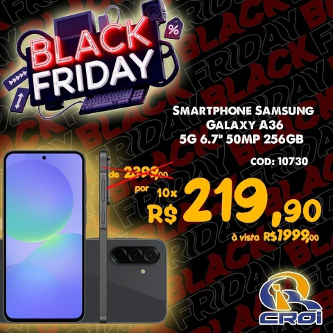 Celular Samsung Galaxy A36 5G 6.7" 50MP 256GB - comprar online