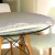 Imagen de Mantel de Cuerina Texturada con Elástico | Redondo