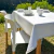 Mantel en Ecocuero con Crochet | Cuadrado - tienda online