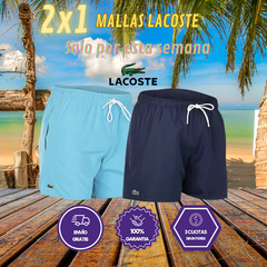 MALLA LACOSTE IMPORTADA ¡OFERTA 2x1!