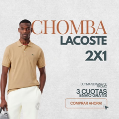 | OFERTA 2X1 | Chomba Clásica de Pique Lacoste - comprar online