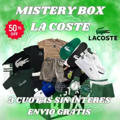 MISTERY BOX LACOSTE DE 3 HASTA 6 PRENDAS EXCLUSIVAS!! - comprar online