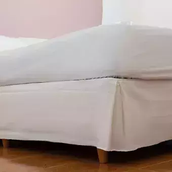 Funda Cubre Sommier Tela Madras Queen 140x190